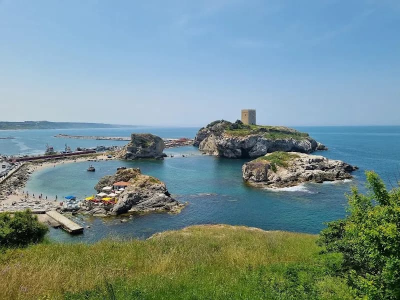 View of Şile Central Beach in Şile, Istanbul