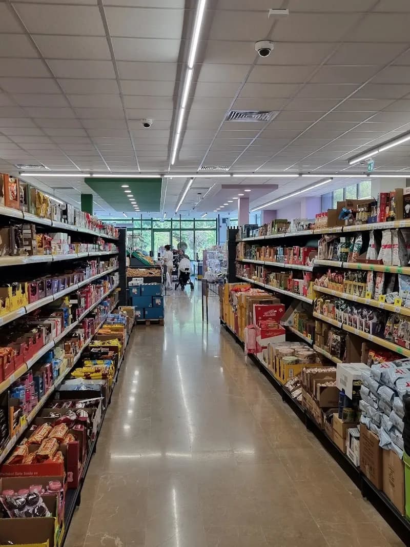 View of Şile Market & Shopping District in Şile, Istanbul