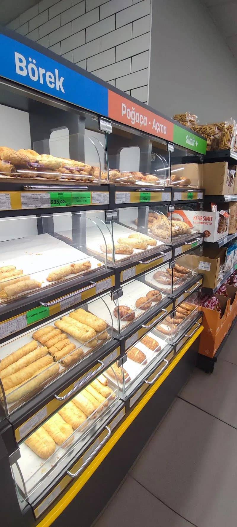 View of Şile Market & Shopping District in Şile, Istanbul