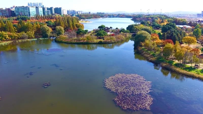 View of Ilsan Lake Park in Ilsan, GG