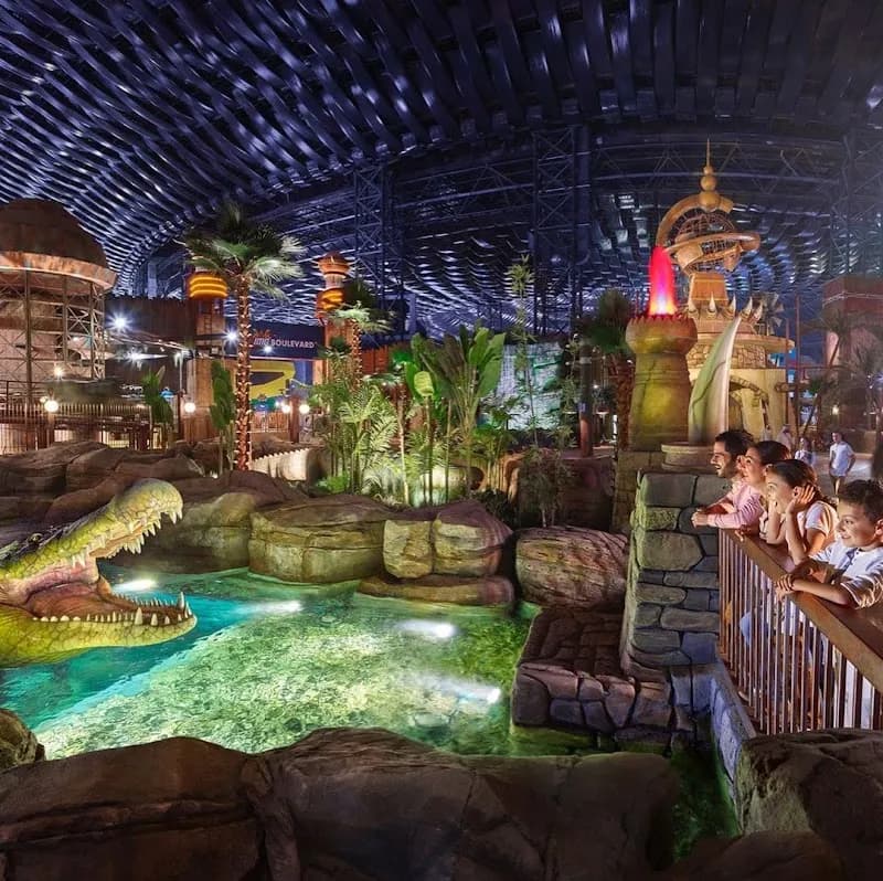 IMG Worlds of Adventure tourist attraction in Dubai, DXB