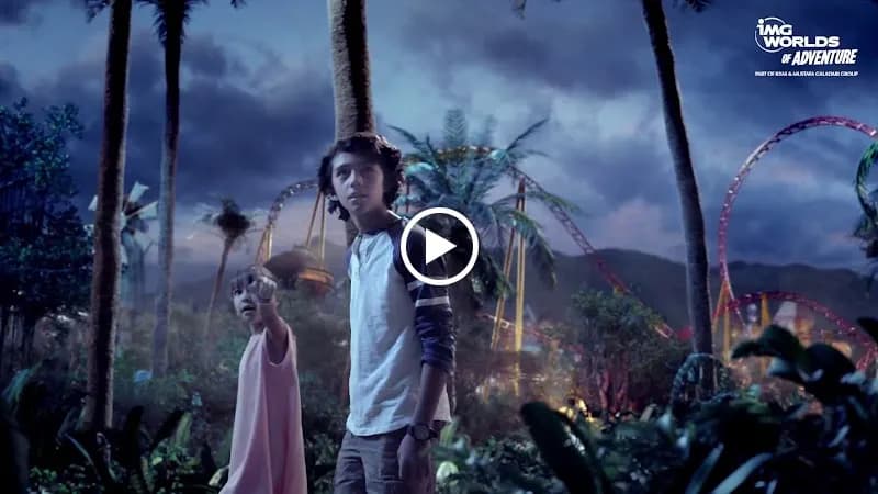 View of IMG Worlds of Adventure in Dubai, DXB