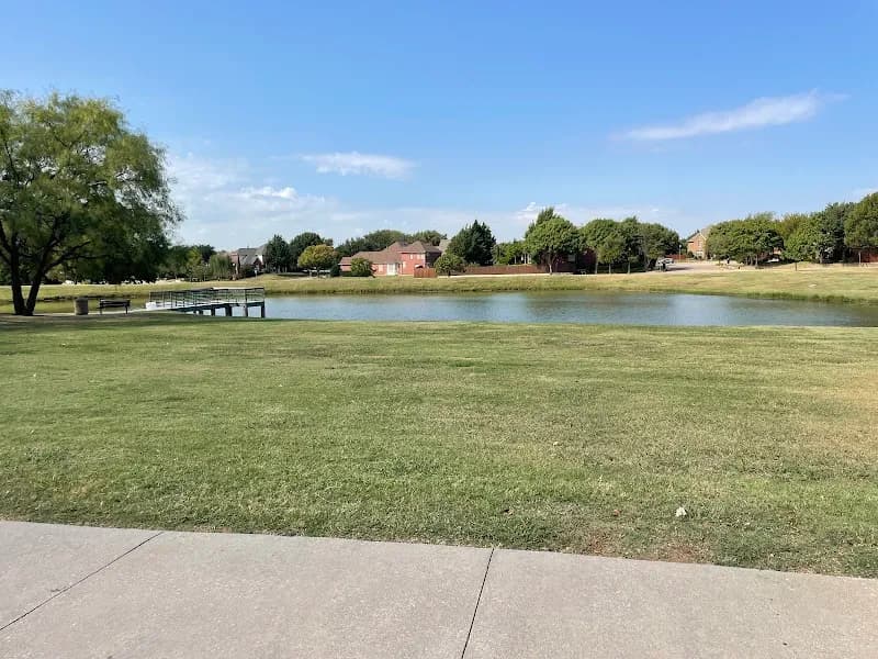 View of Indian Creek Ranch Park in Carrollton, TX