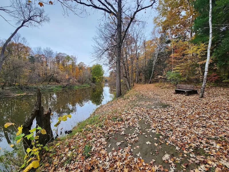 View of Indianfields Township Park in Eastport, MI