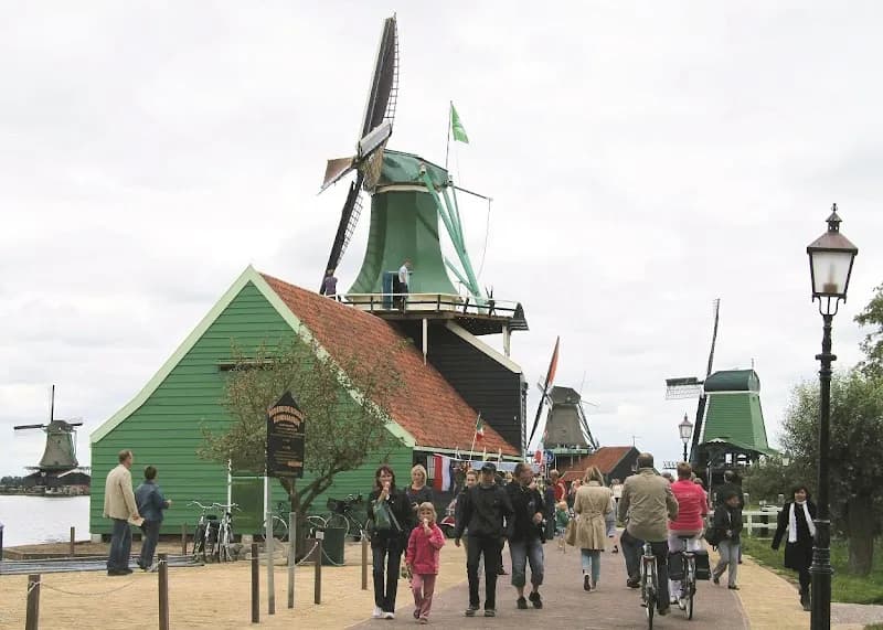 View of Indie’s Welvaren Spice Warehouse in Zaanse Schans, NH
