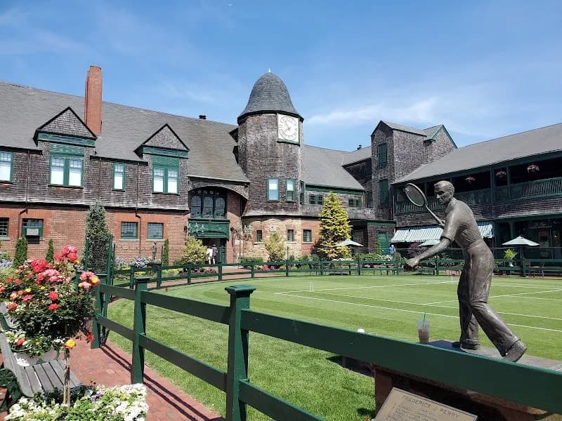 International Tennis Hall of Fame museum in Newport, RI