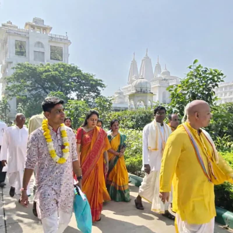 ISKCON Navi Mumbai at Kharghar hindu temple in Navi Mumbai, MH