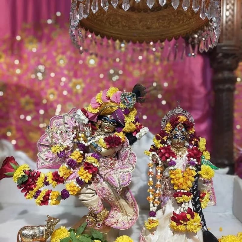 View of ISKCON Temple, Nerul in Navi Mumbai, MH