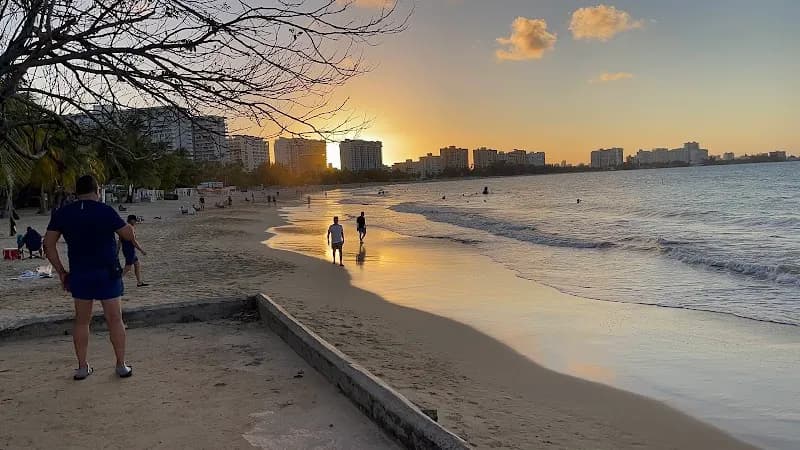 View of Isla Verde Beach in San Juan, PR