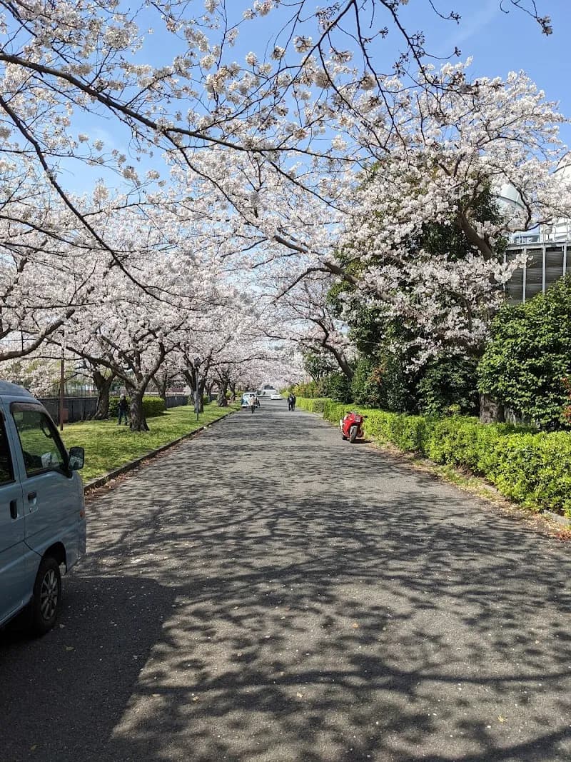View of Isogo Park in Isogo, Kanagawa