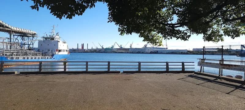 View of Isogo Park in Isogo, Kanagawa