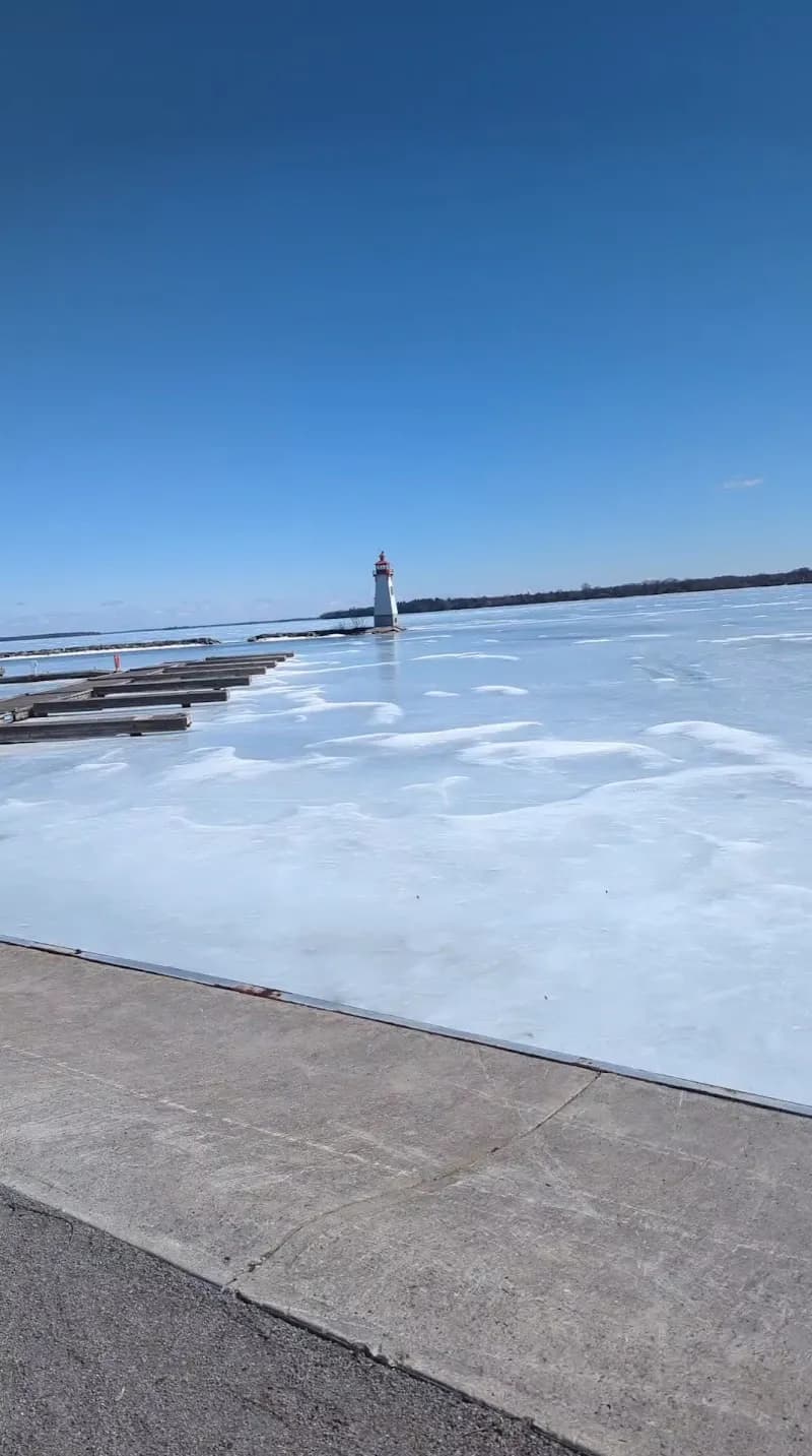 View of Jackson's Point Beach in Georgina, ON