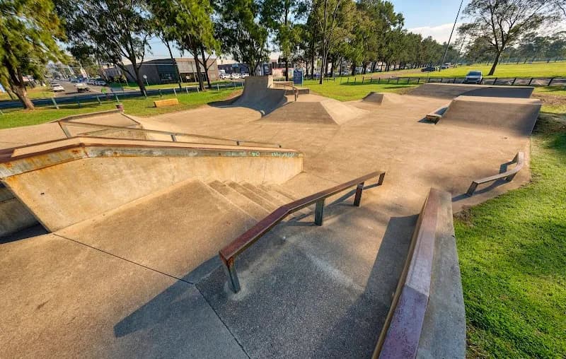 Jamison Skate Park skateboard park in Penrith, NSW