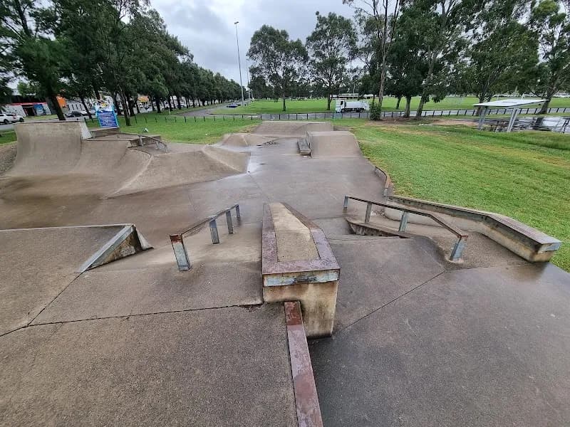 View of Jamison Skate Park in Penrith, NSW