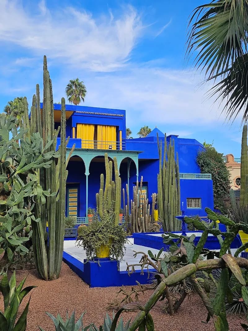 Jardin Majorelle garden in Marrakech, MRK