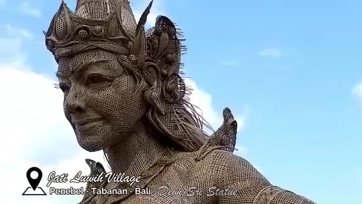 View of Jatiluwih Rice Terraces in Jatiluwih, Bali