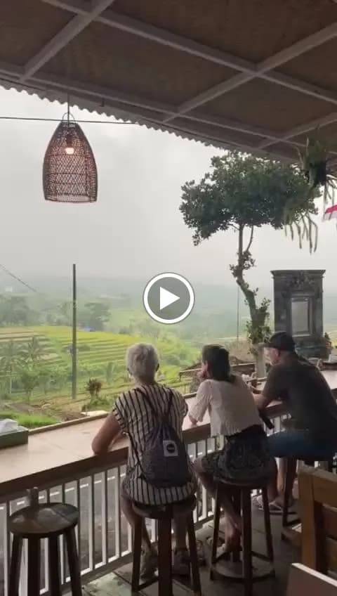 View of Jatiluwih Warung Pulina in Jatiluwih, Bali