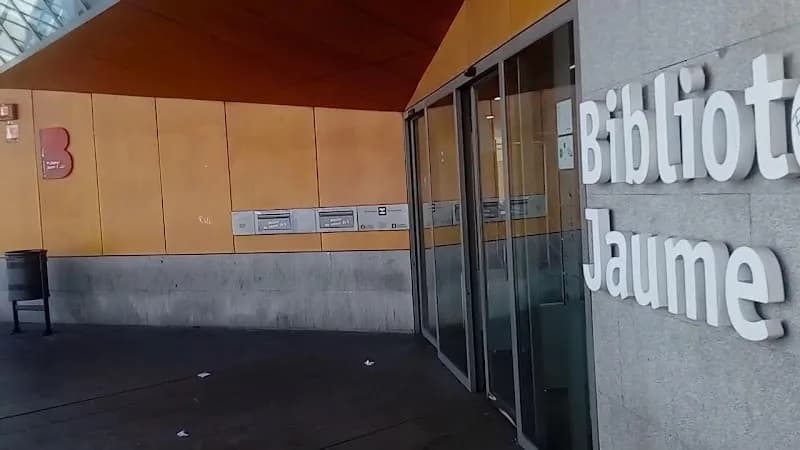 View of Jaume Fuster Public Library in Cerdanyola del Vallès, CT