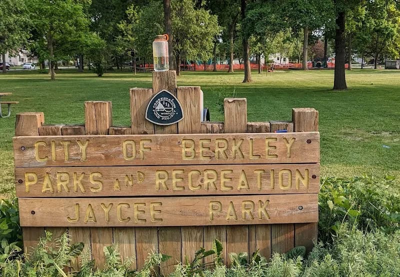View of Jayne Park in Berkley, MI