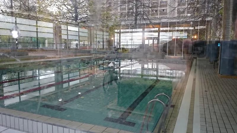 View of Jean Boiteux Pool in Saint-Denis, IDF