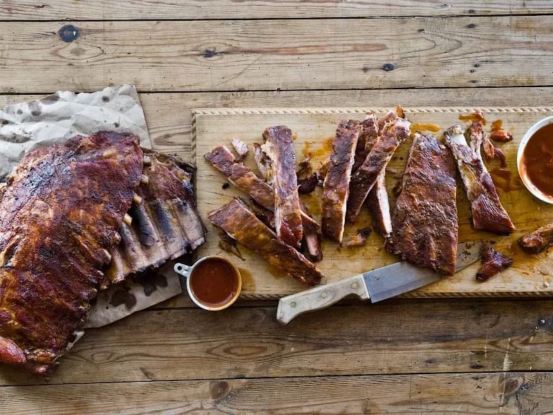 View of Jim 'N Nick's Bar-B-Q in Moody, AL