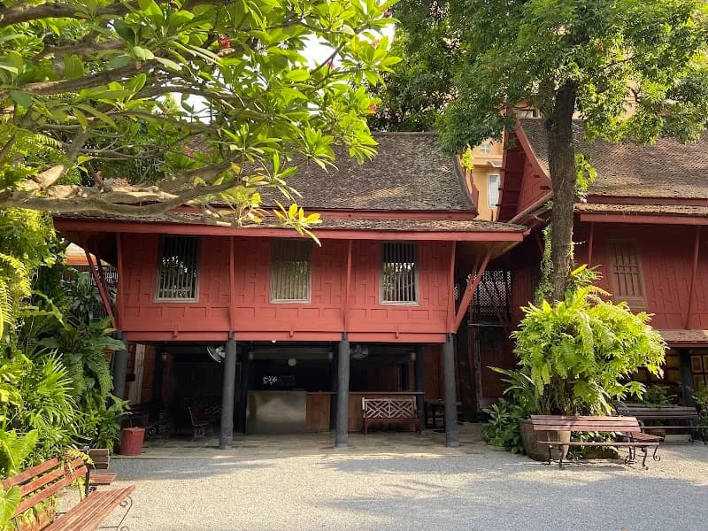 View of Jim Thompson House Museum in Bangkok, BKK