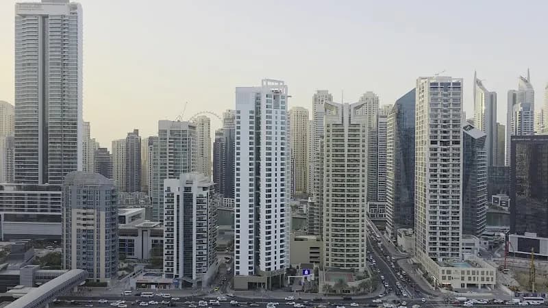 View of JLT Cluster E in Business Bay, Dubai