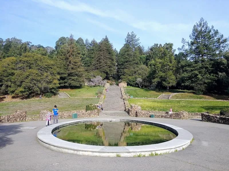 View of Joaquin Miller Park in Oakland, CA