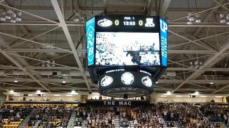 View of John Macinnes Student Ice Arena in Houghton Lake, MI