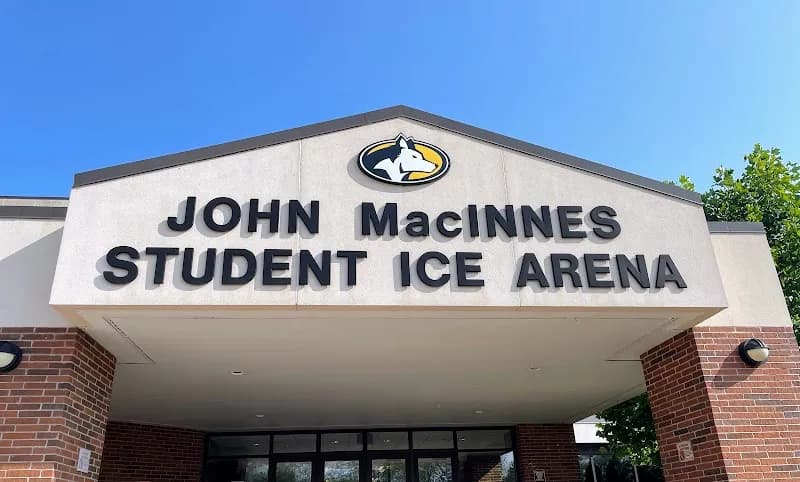 View of John Macinnes Student Ice Arena in Houghton Lake, MI