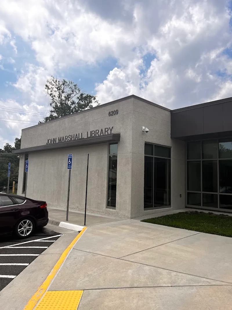 View of John Marshall Library in Annandale, VA