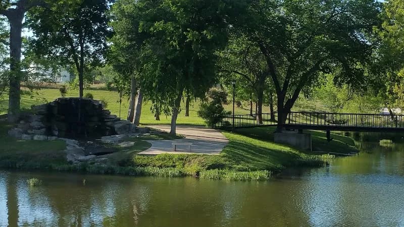 View of Johnson Park in Marble Falls, TX