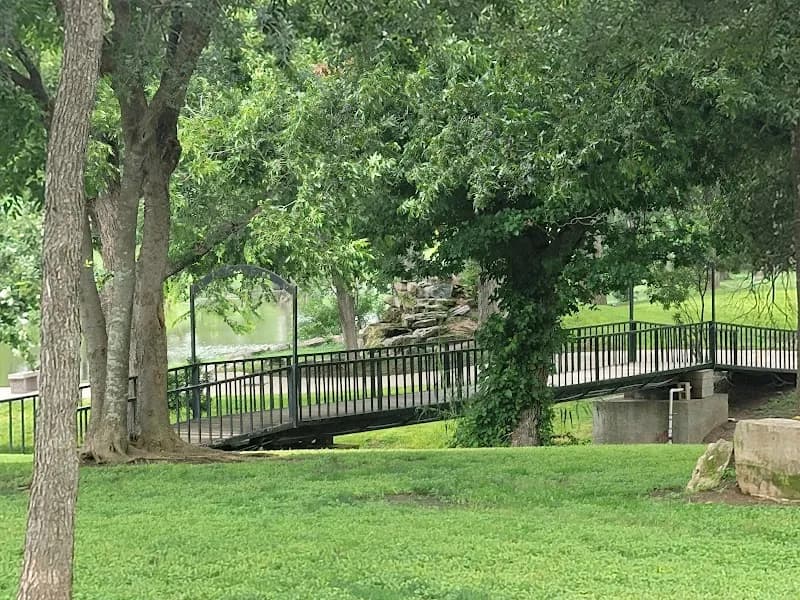 View of Johnson Park in Marble Falls, TX