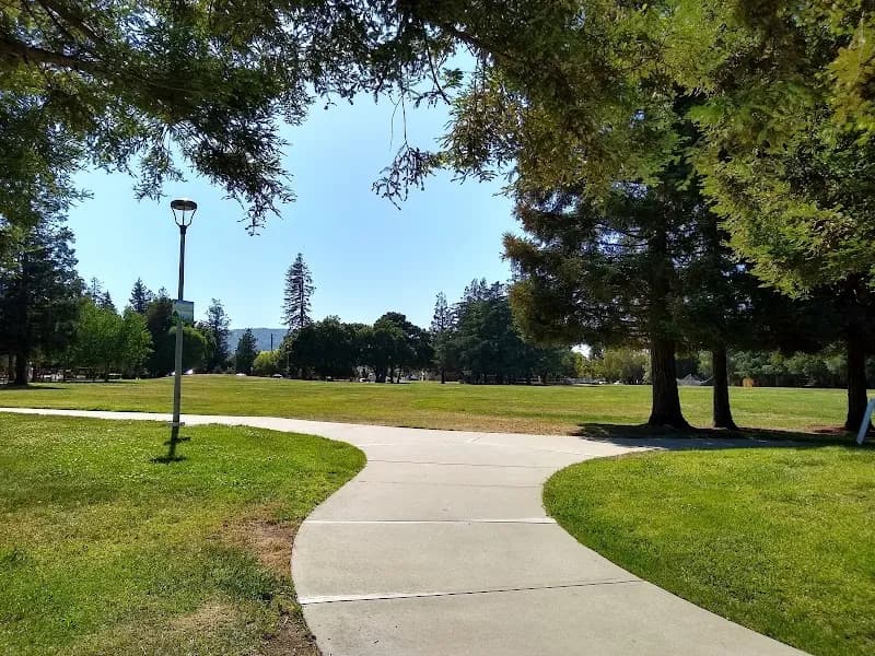 View of Jollyman Park in Cupertino, CA
