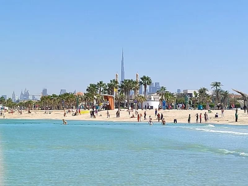 View of Jumeirah Open Beach in Jumeirah, Dubai