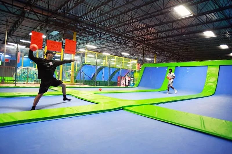 View of Jumping World in Bedford, TX