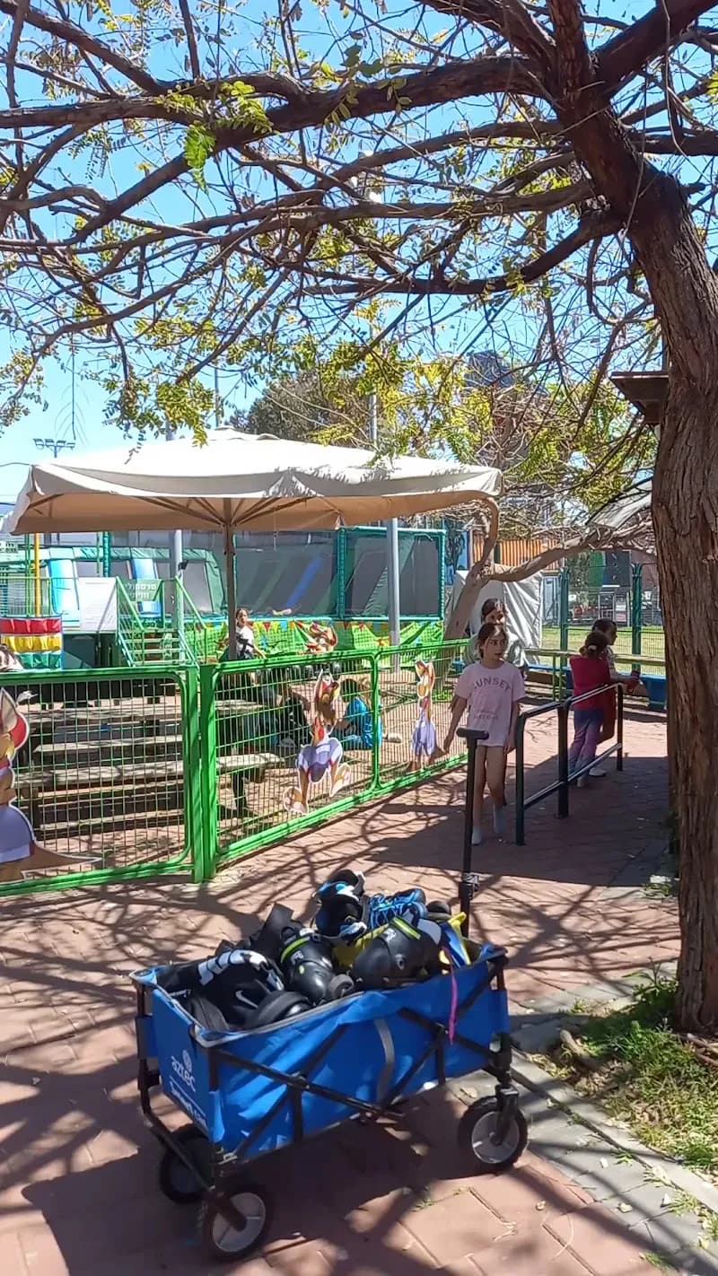 View of Jumpsquare Trampoline Park in Tel Aviv, TA