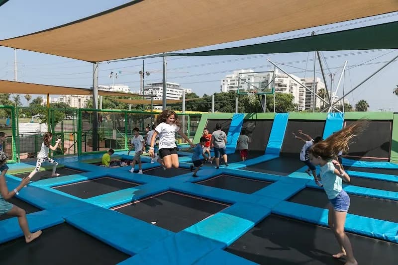 View of Jumpsquare Trampoline Park in Tel Aviv, TA
