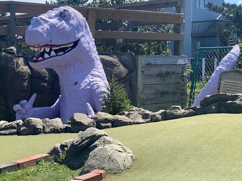 View of Jurassic Putt in Nags Head, NC