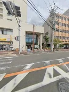 View of Kadoma City Library in Kadoma, Osaka
