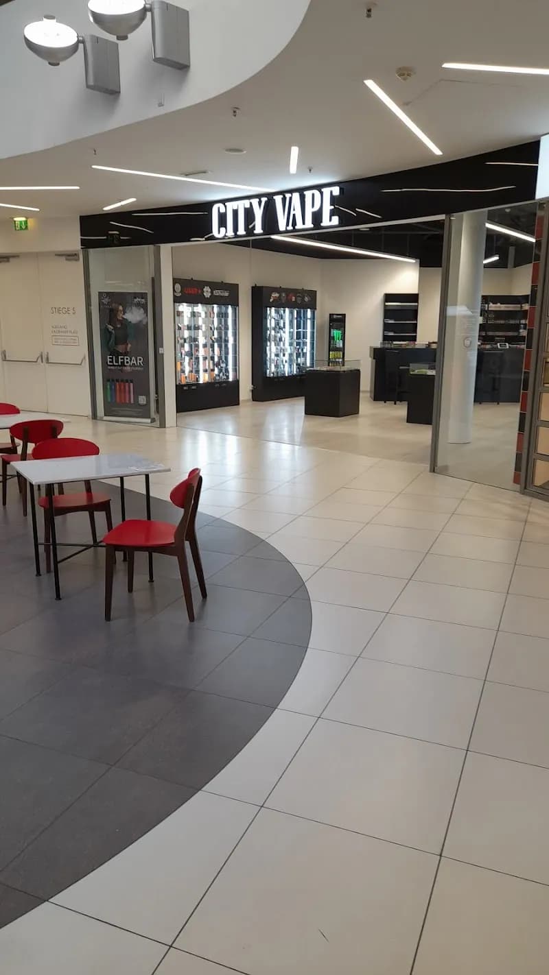 View of Kagran Market Hall (Markthalle) in Kagran, VIE