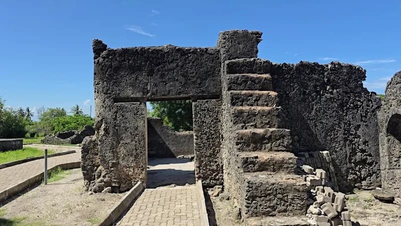 View of Kaole Ruins in Bagamoyo, DSM