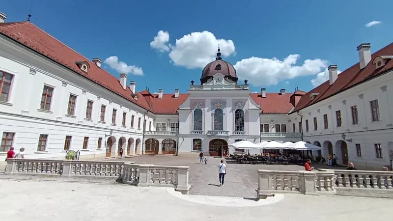 View of Kastélypark in Gödöllő, Budapest