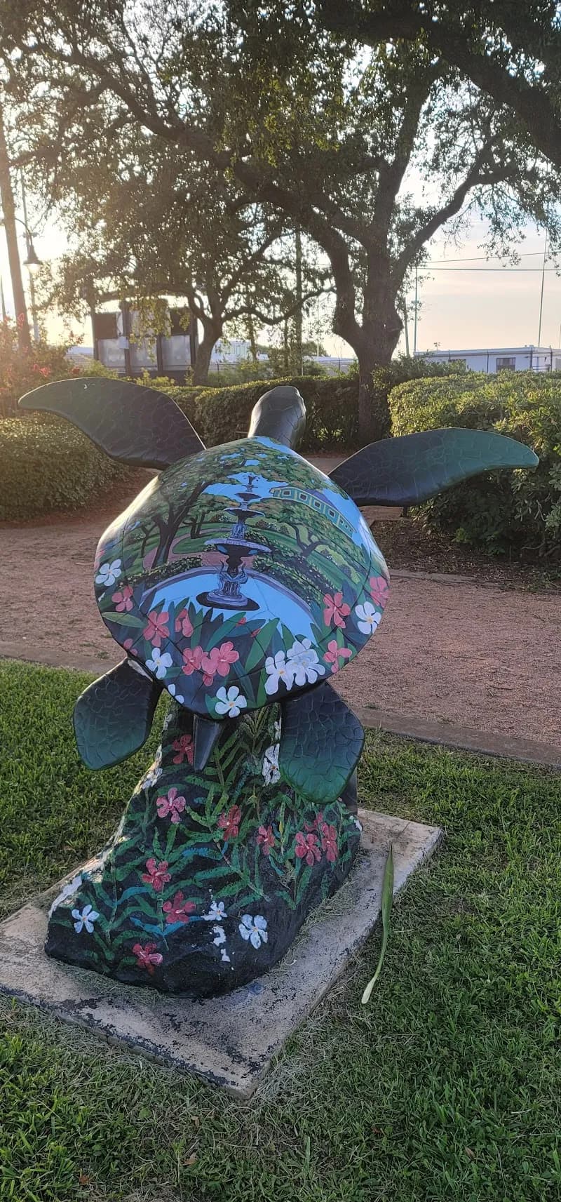 View of Kempner Park in Galveston, TX