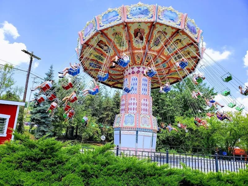 Kennywood amusement park in Pittsburgh, PA