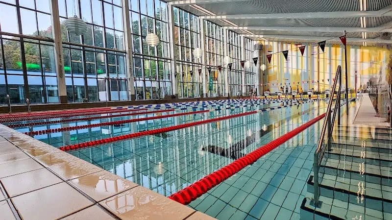 Åkeshovs swimming and sporting swimming pool in Bromma, Stockholm