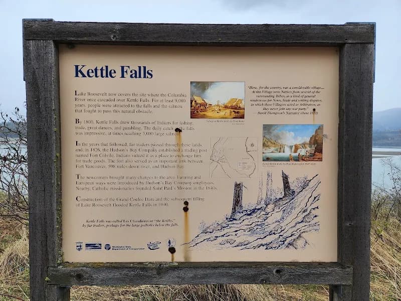 Kettle Falls historical landmark in Kettle Falls, WA