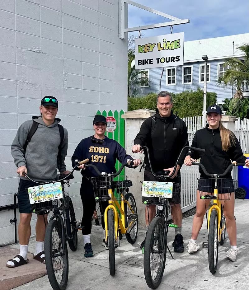 View of Key Lime Bike Tours in Key West, FL