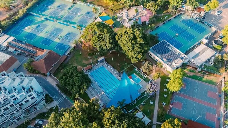 Kfar Hamacabiah sports club sports complex in Kfar Saba, TA