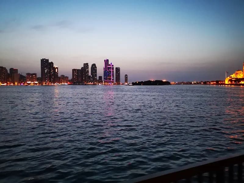 Khalid Lake Trail route in Sharjah (Al Qasba), Dubai